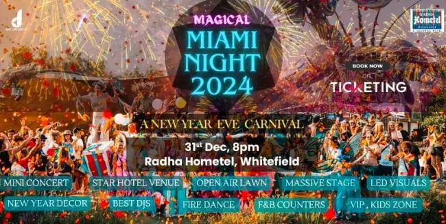 Magical Miami Night 2024 - A New Year Eve Carnival